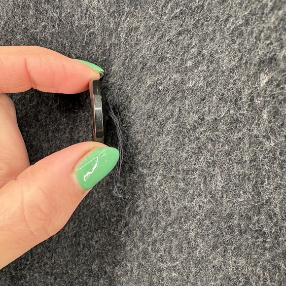 Vintage Teller Cashmere Coat Mens 46 Gray Double Breasted Long Overcoat Hungary - Picture 11 of 14